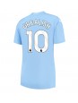 Ženski Nogometna dresi replika Manchester City Jack Grealish #10 Domači 2023-24 Kratek rokav